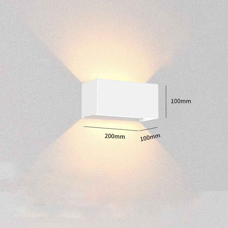 Applique Murale LED Nordique Étanche