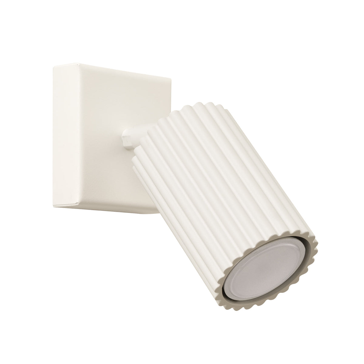 Applique Murale Orientable Oslo en Aluminium Cannelé Beige