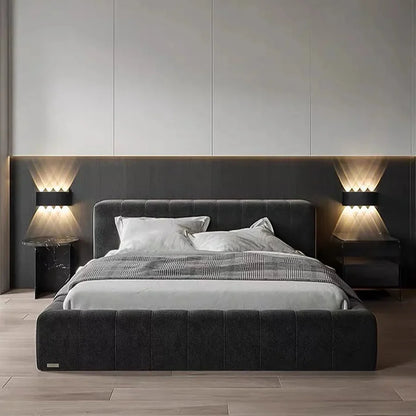 Applique Murale LED Aluminium Noir Étanche IP65