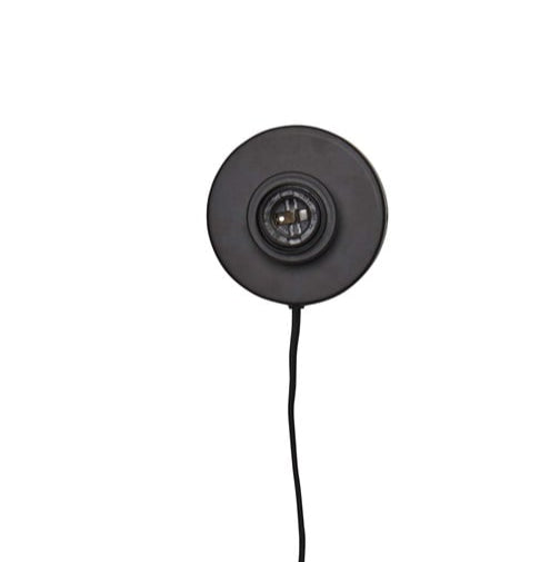 Applique Murale Hokkaido Bambou Noir 25 cm