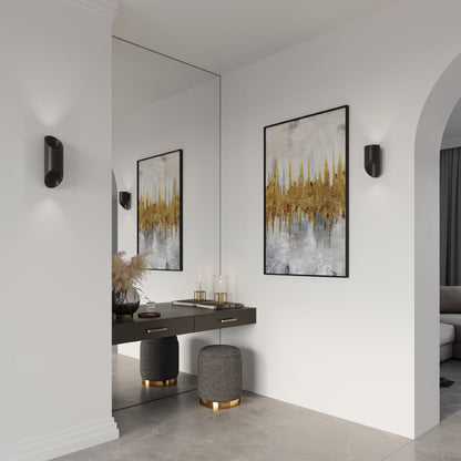 Applique Murale Bambou 20 Noire