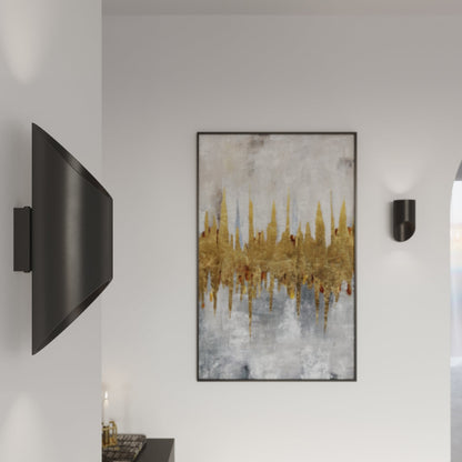 Applique Murale Bambou 30 Noire