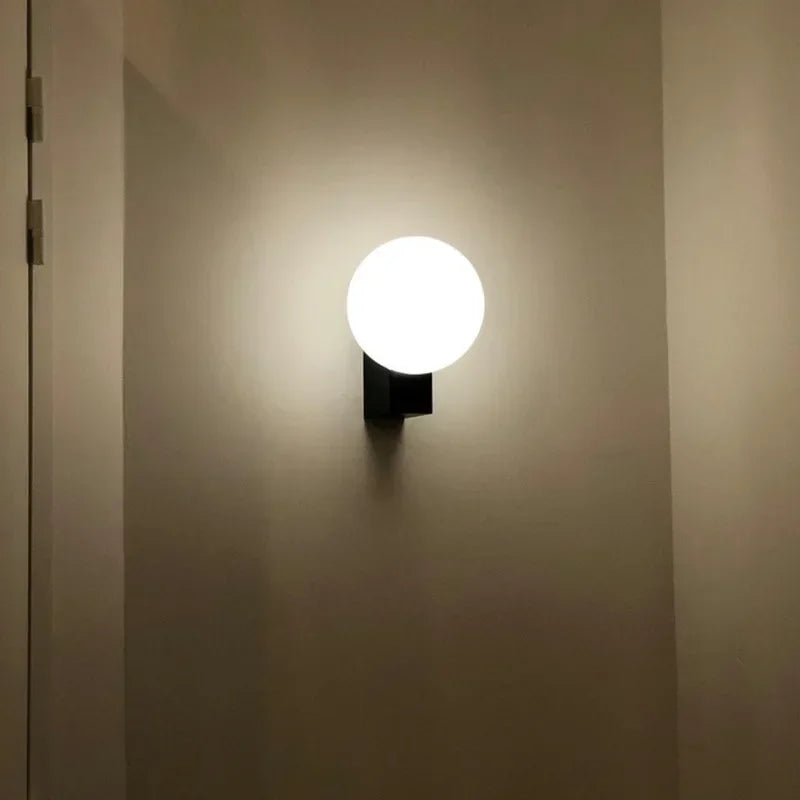 Applique Murale LED Bulle Métal