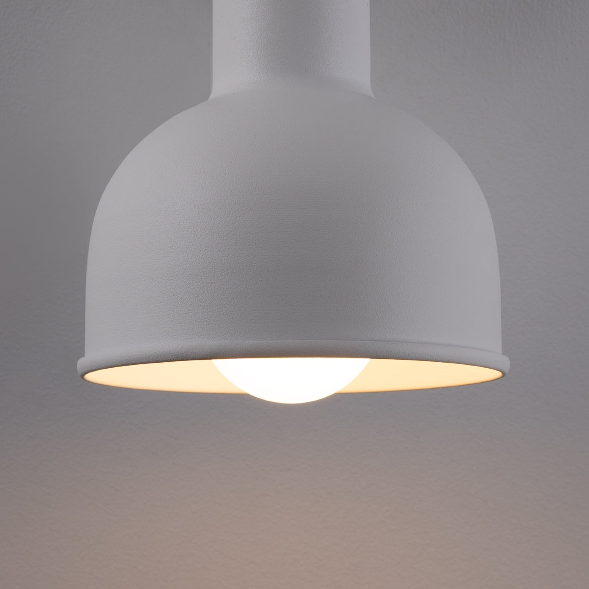 Applique Murale Cloche Réglable Elba Blanc en Acier