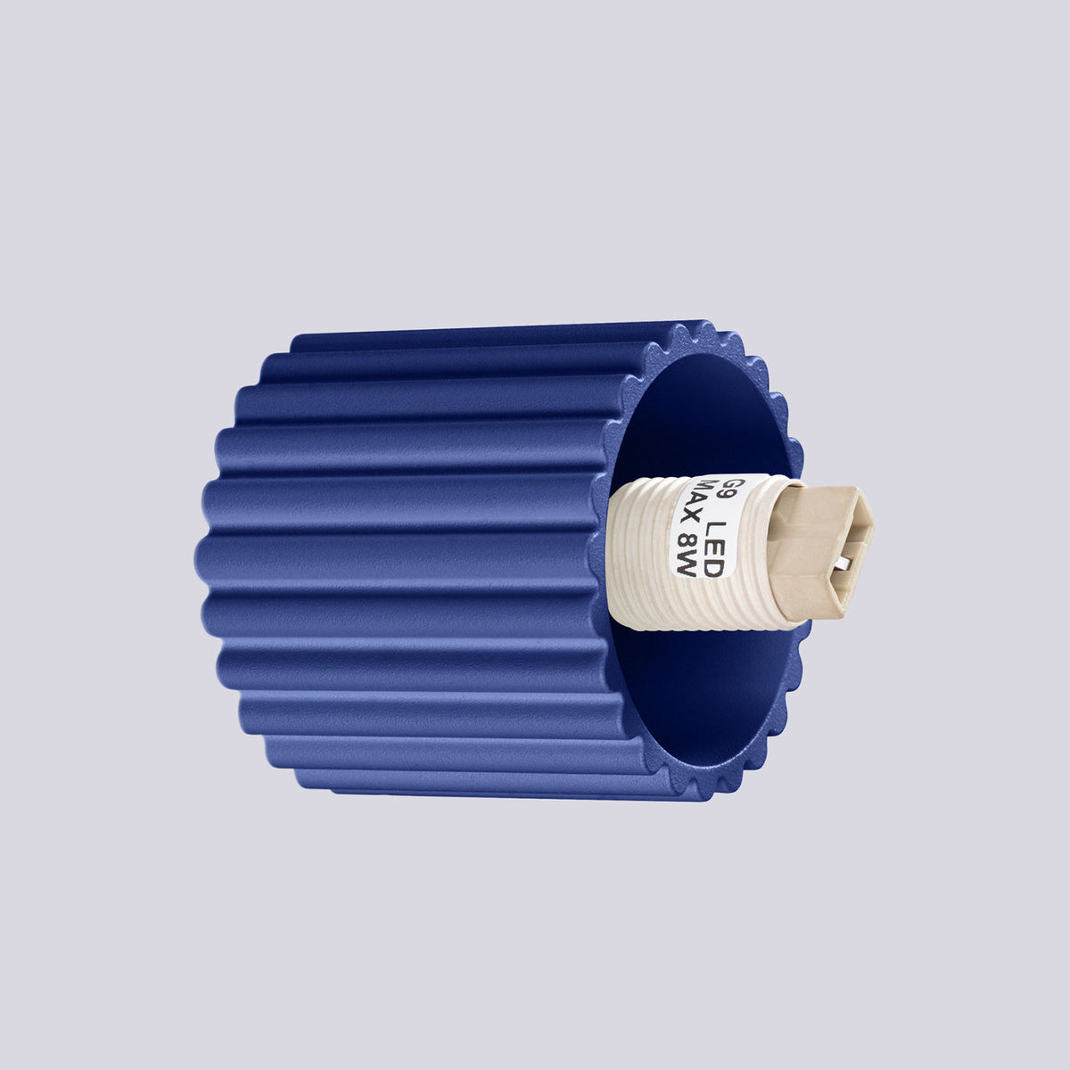 Applique Murale Halo Outremer IP44 en Aluminium Nervuré
