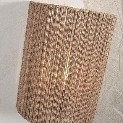 Applique Murale Iguazu Jute Tressé Naturel 32 cm