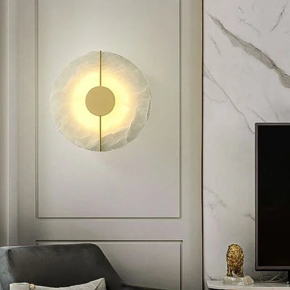 Applique Murale LED Marbre Nordique