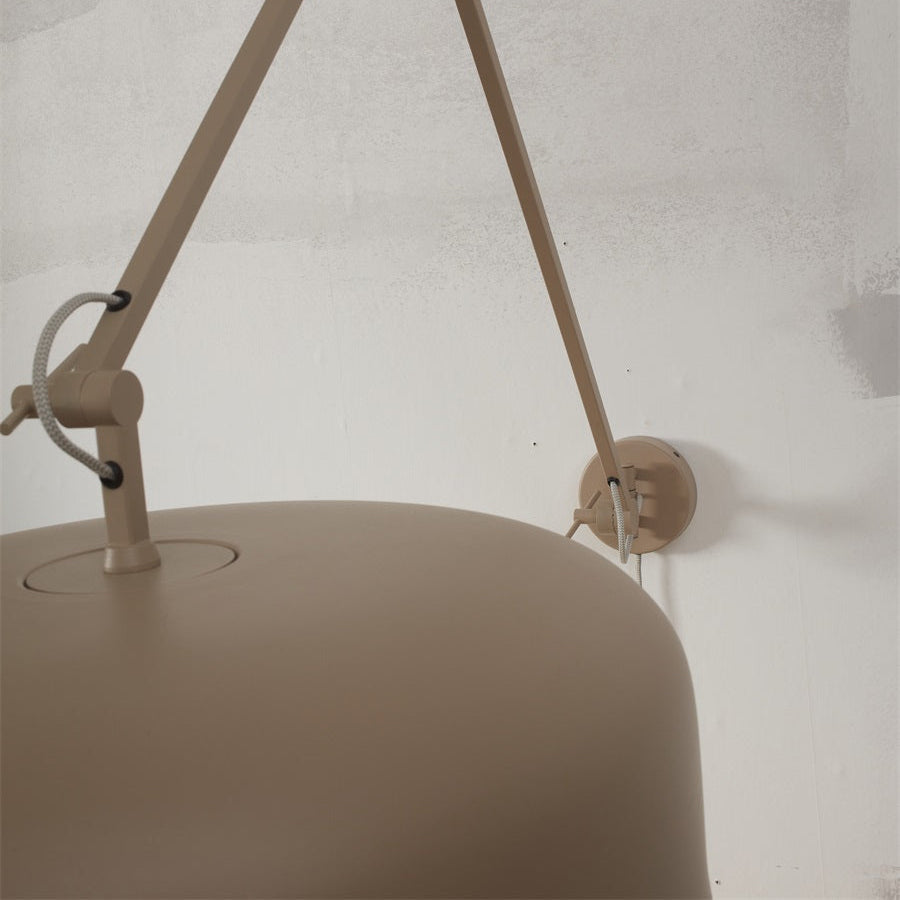 Applique Murale Marseille Bras Articulé Fer Sable 155 cm