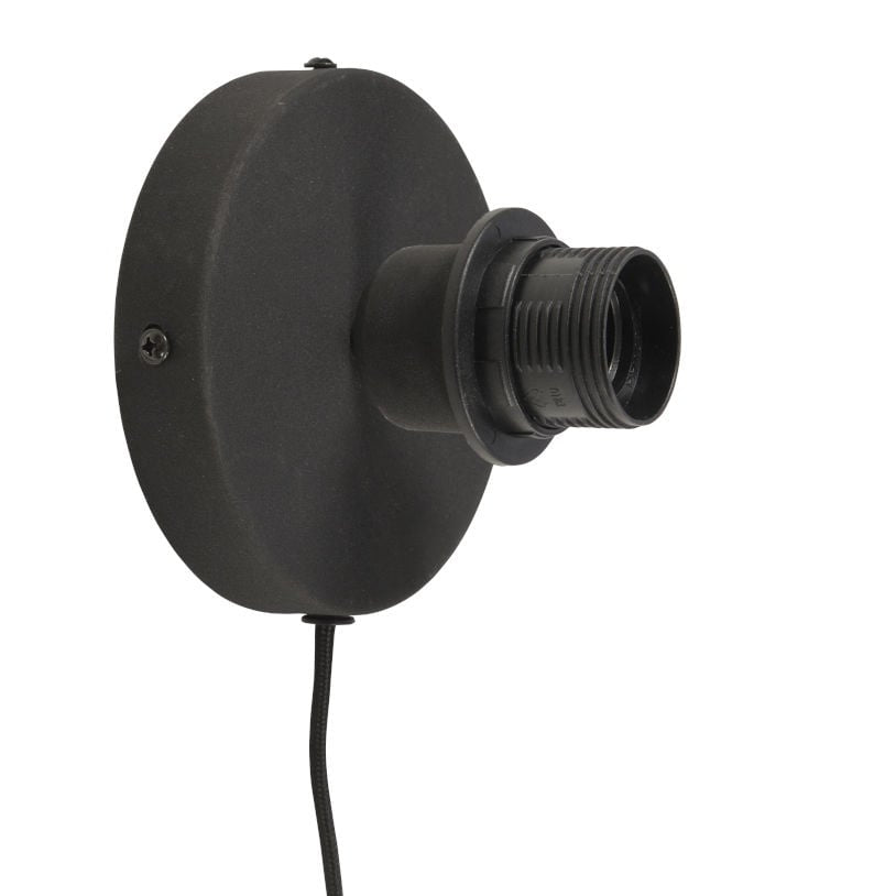 Applique Murale Bromo Bambou Tressé Naturel 50 cm