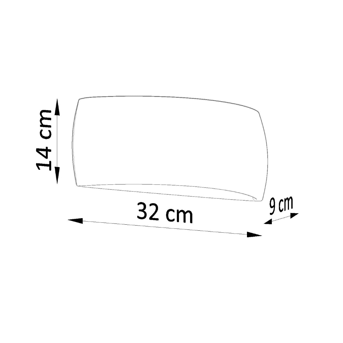Applique Murale Carapace en Céramique Blanche
