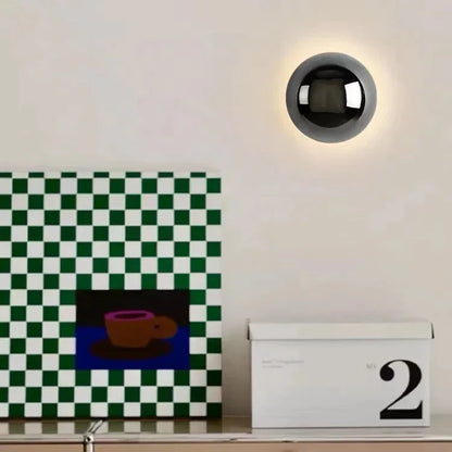 Applique Murale LED Circulaire Métal