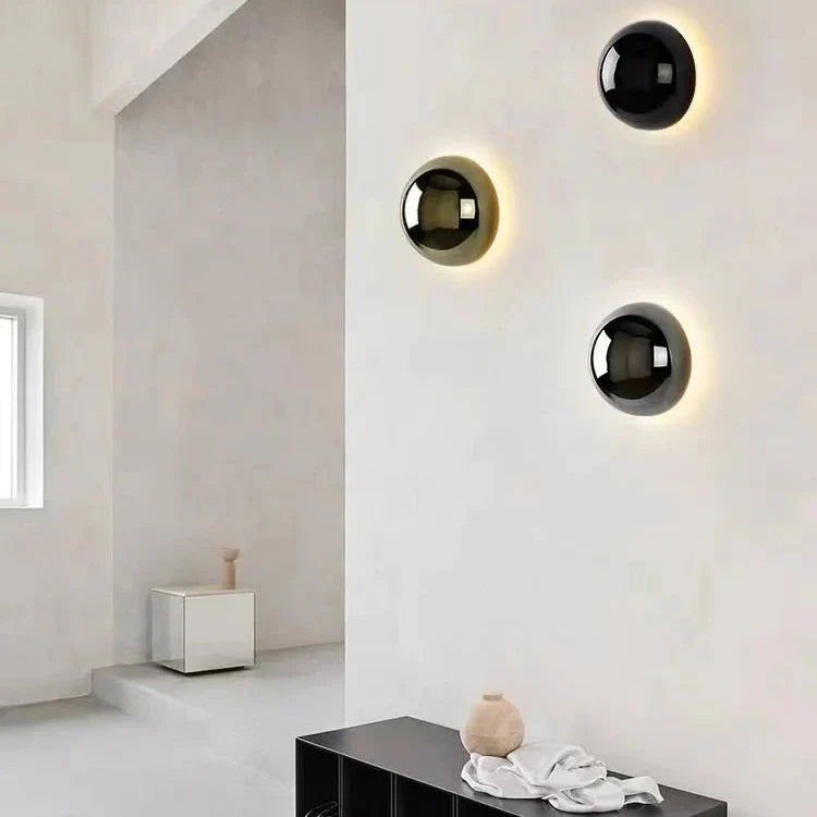 Applique Murale LED Circulaire Métal