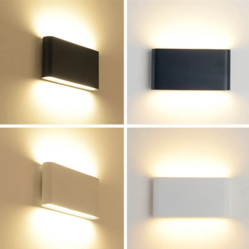 Applique Murale Étanche Rectangulaire LED