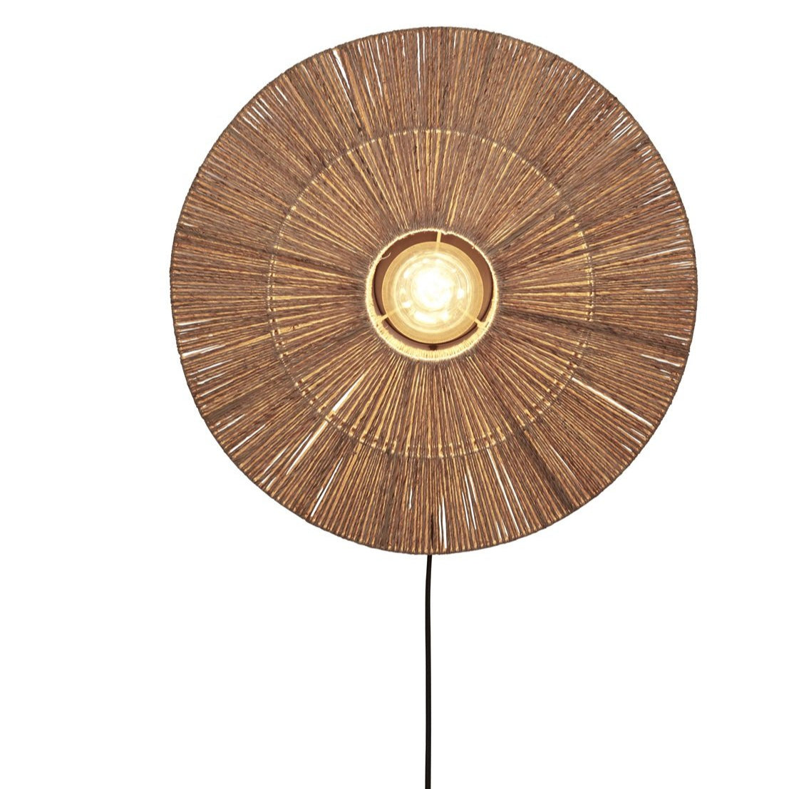 Applique Murale Iguazu Jute Tressé Naturel 55 cm