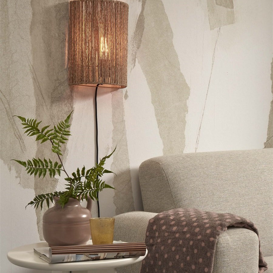 Applique Murale Iguazu Jute Tressé Naturel 32 cm