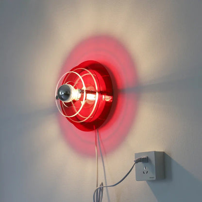 Applique Murale LED 3D Colorée Rétro