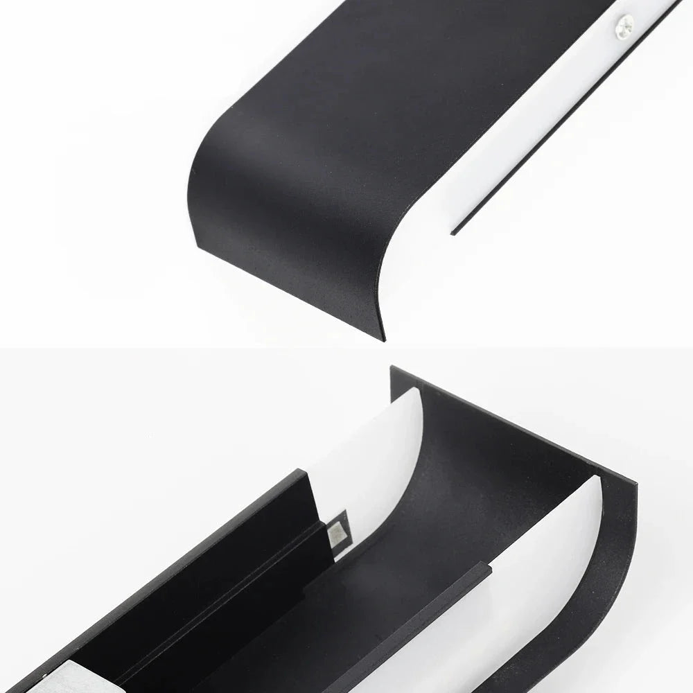Applique Murale LED Aluminium Brossé