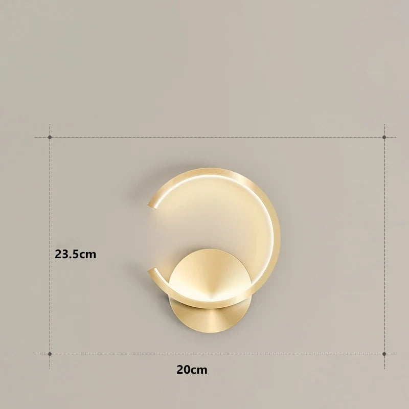 Applique Murale LED Arc Circulaire