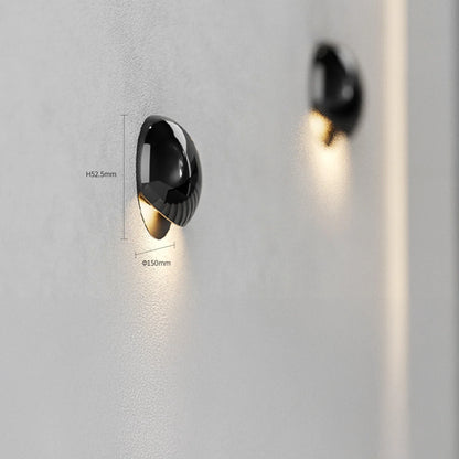 Applique Murale LED Carapace Minimaliste