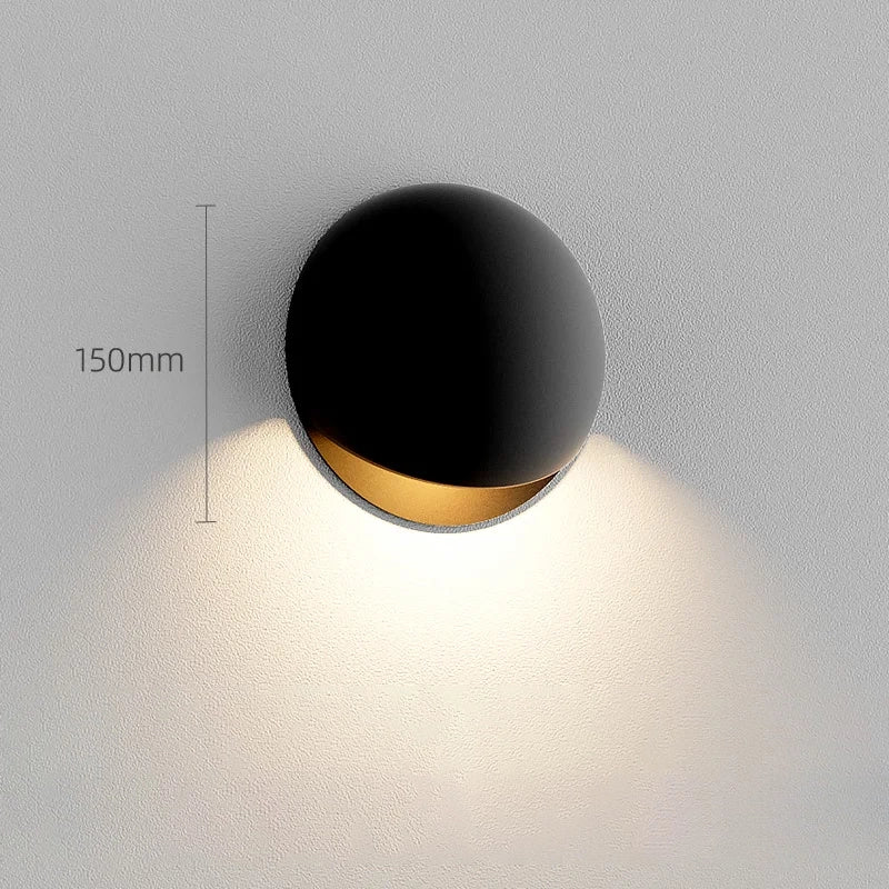 Applique Murale LED Carapace Minimaliste