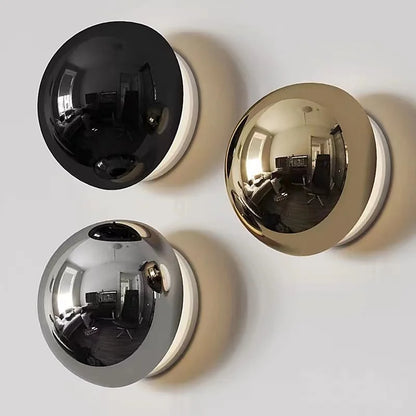 Applique Murale LED Circulaire Métal