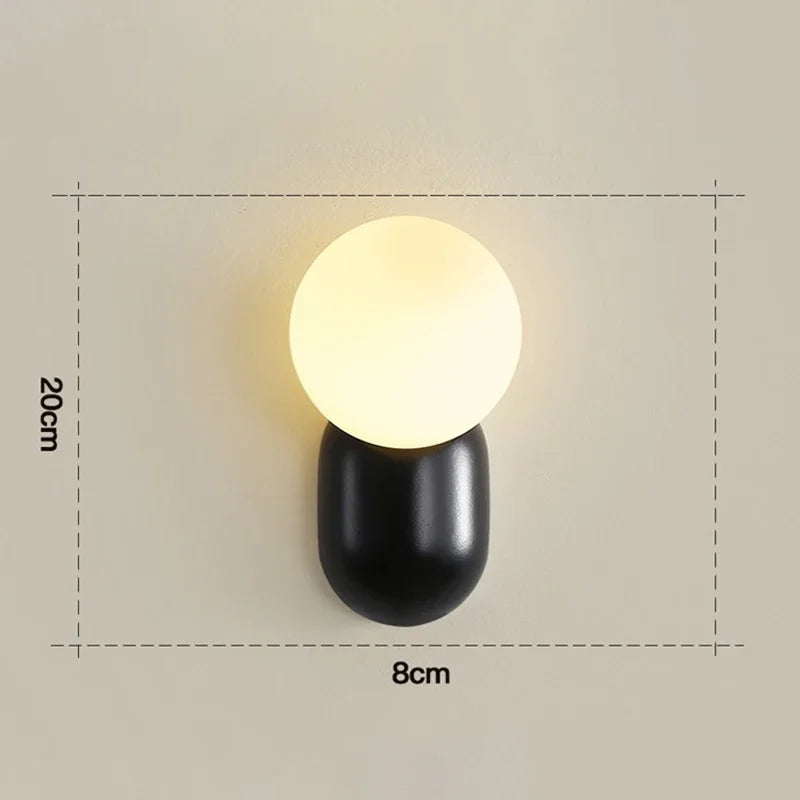 Applique Murale LED Minimaliste Macaron