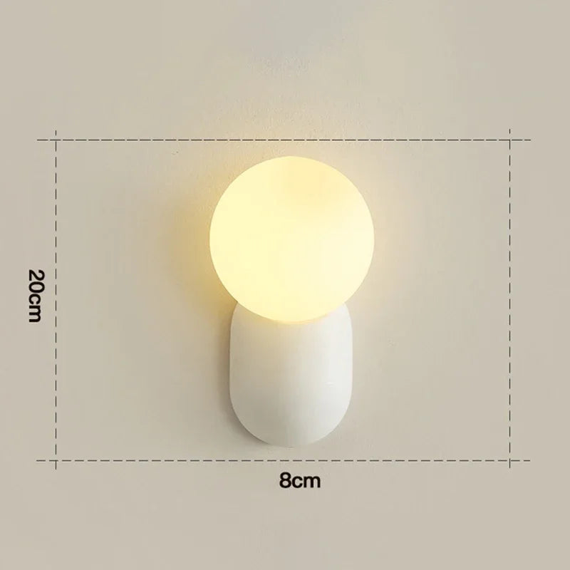 Applique Murale LED Minimaliste Macaron
