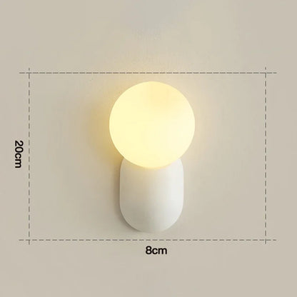 Applique Murale LED Minimaliste Macaron