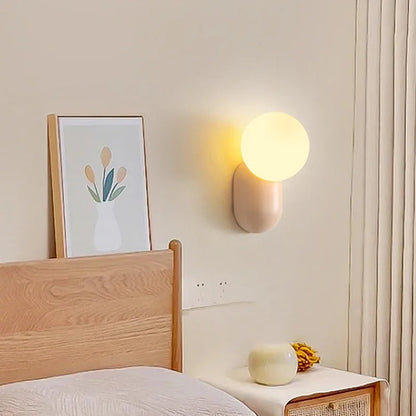 Applique Murale LED Minimaliste Macaron