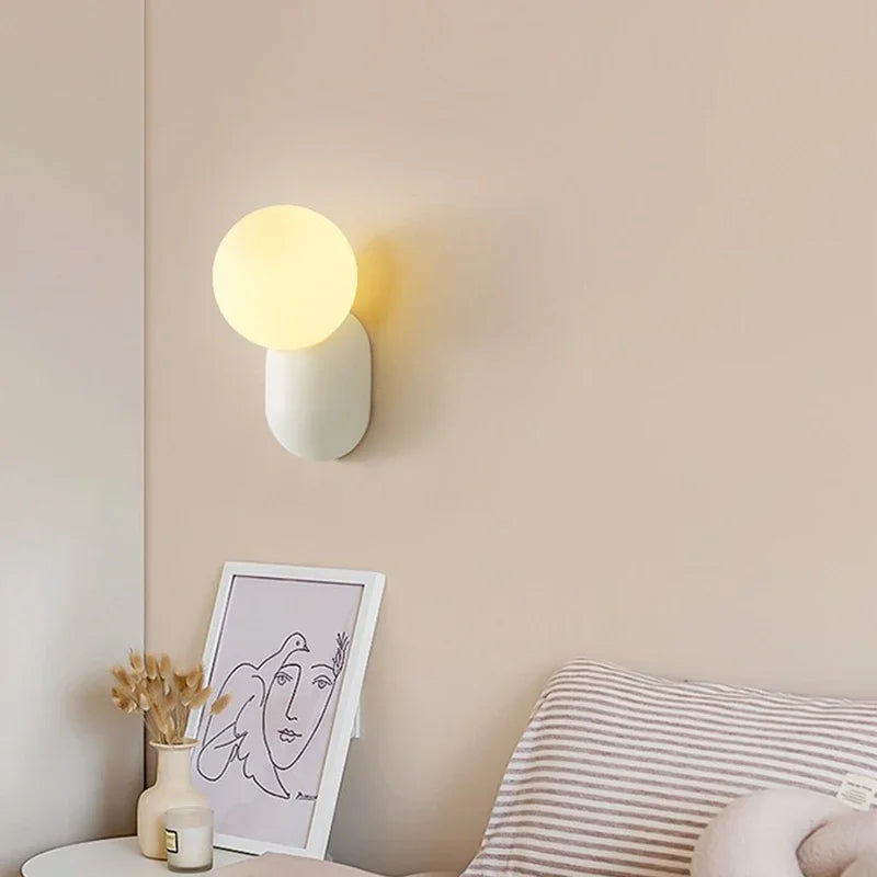 Applique Murale LED Minimaliste Macaron