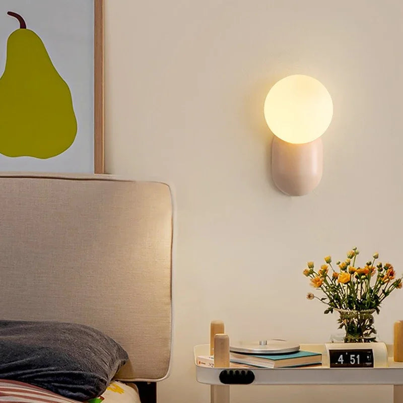 Applique Murale LED Minimaliste Macaron