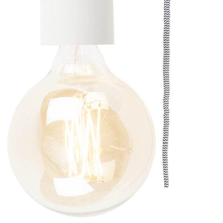 Applique Murale Madrid Fer Blanc Style Industriel S