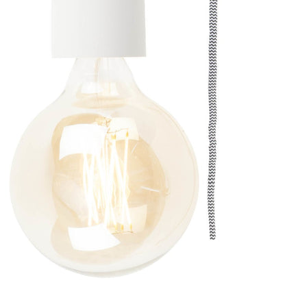 Applique Murale Madrid Fer Blanc Style Industriel S