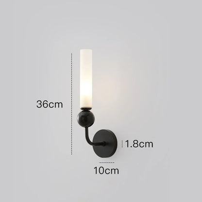 Applique LED Murale Minimaliste Cuivre