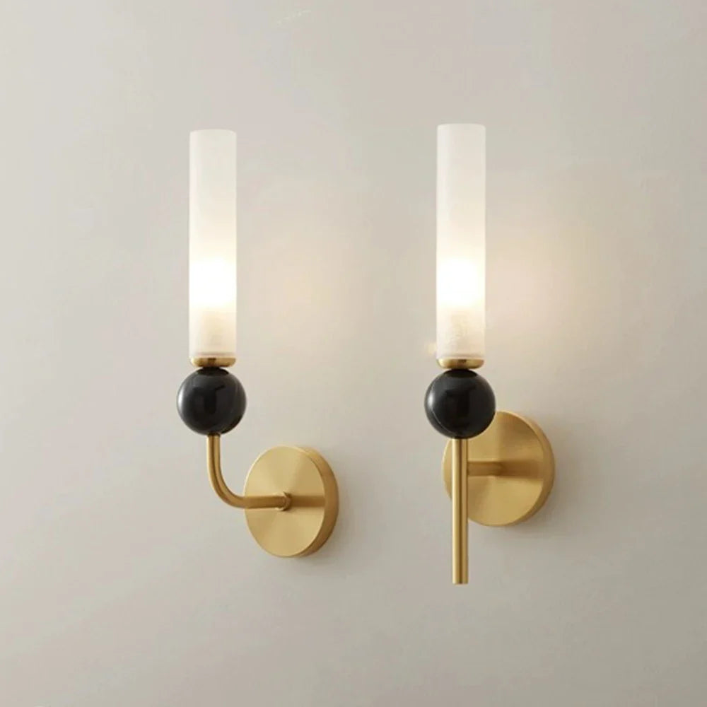 Applique LED Murale Minimaliste Cuivre