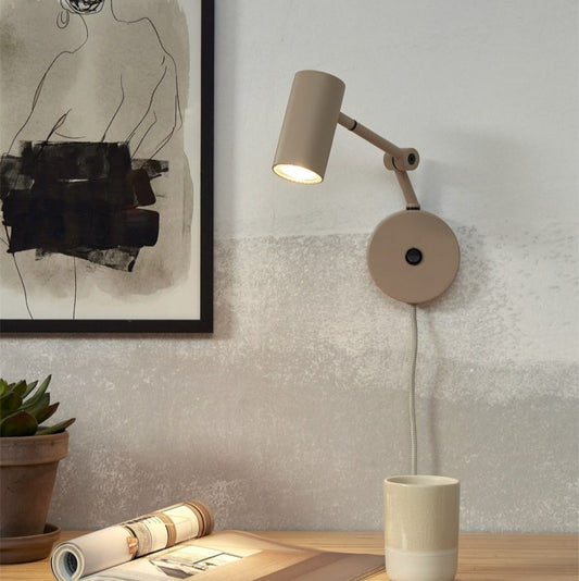 Applique Murale Montreux Fer Sable Orientable 22 cm