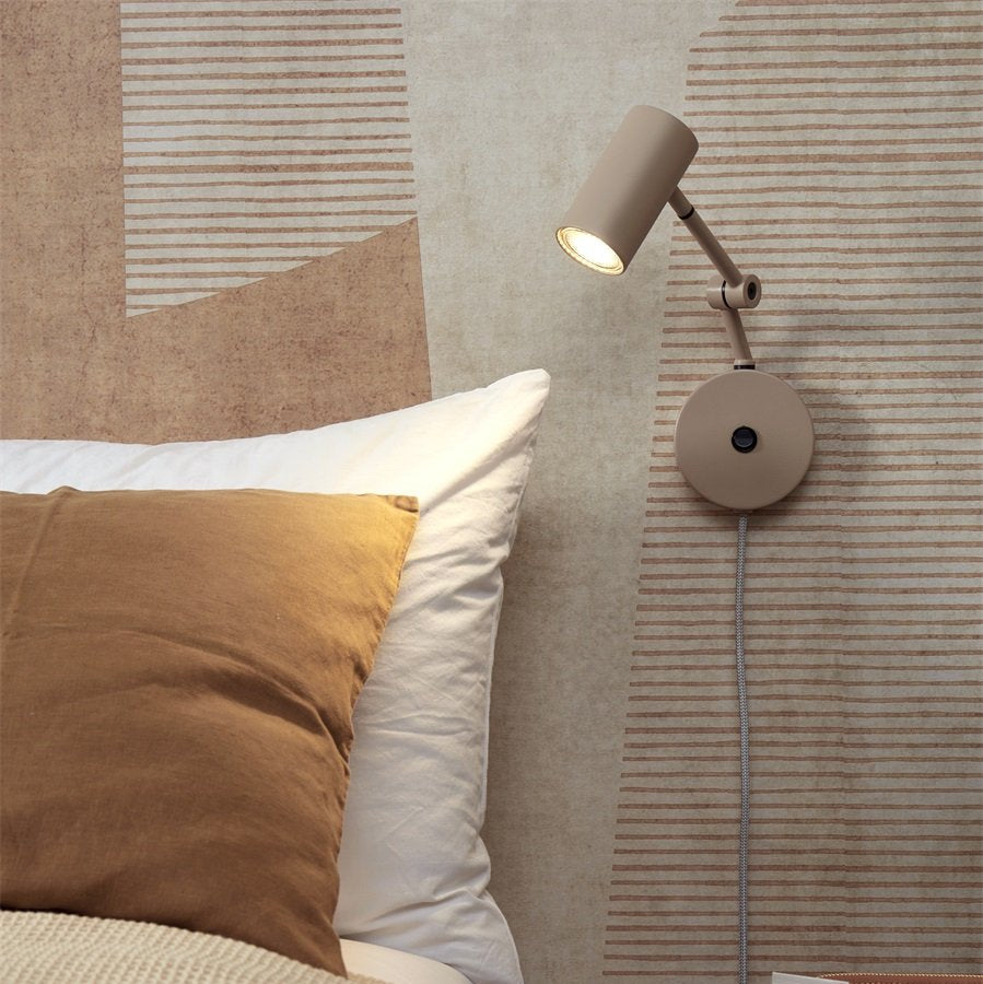 Applique Murale Montreux Fer Sable Orientable 22 cm