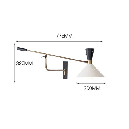 Applique Murale Nordique Bras Orientable