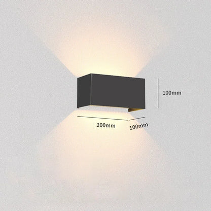 Applique Murale LED Nordique Étanche