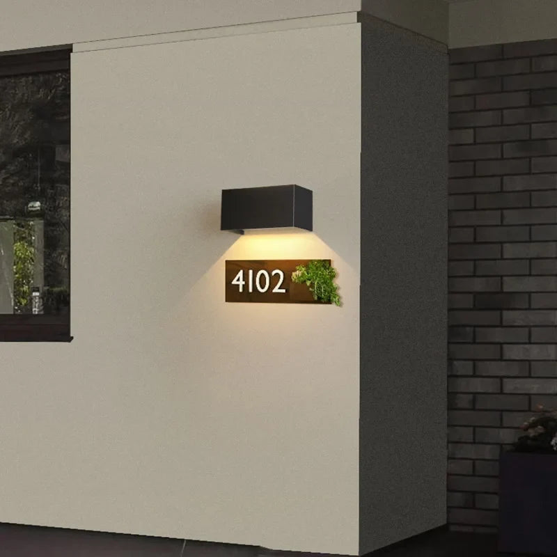 Applique Murale LED Nordique Étanche