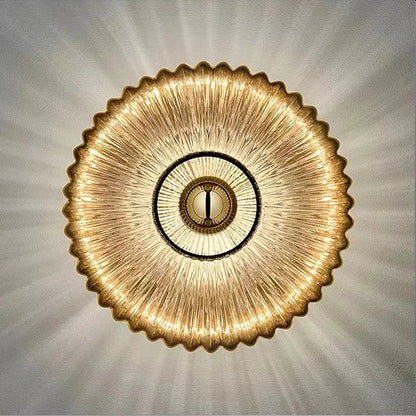 Applique Murale Rétro en Verre LED