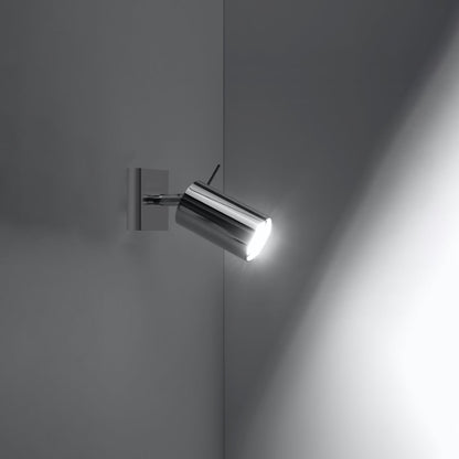 Applique Murale Spot Orientable Chromée