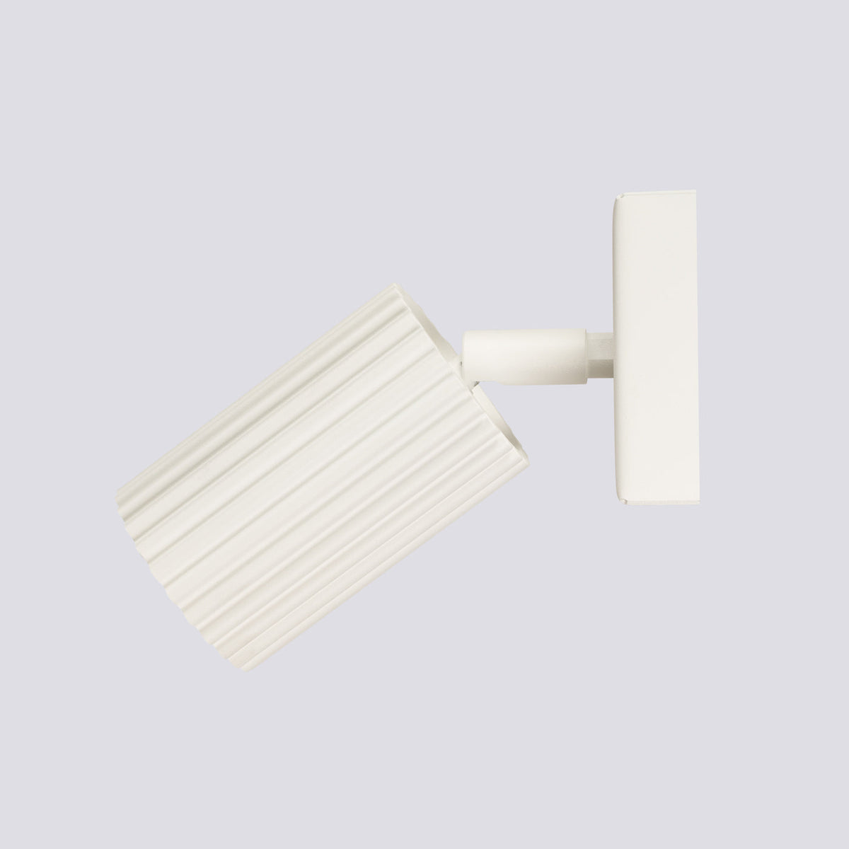 Applique Murale Orientable Oslo en Aluminium Cannelé Beige