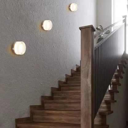 Applique Murale Ronde LED en Acrylique Opalin