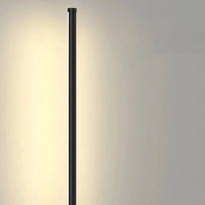 Applique Murale LED Verticale Noire Aluminium