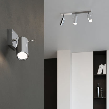 Applique Murale Spot Orientable Chromée