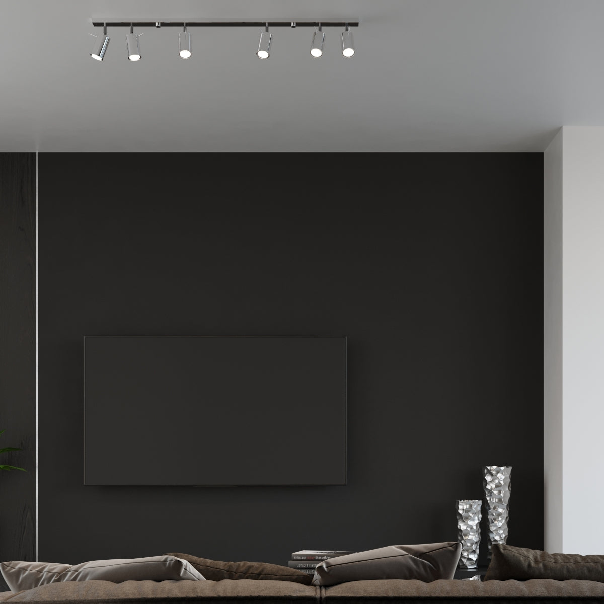 Applique Murale Spot Orientable Chromée